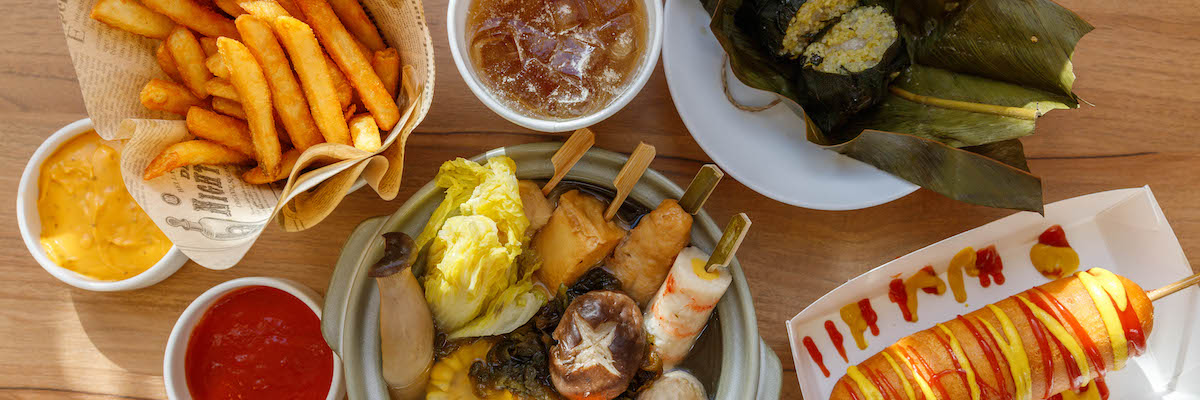 墾丁國家森林遊樂區中，觀海樓的島嶼餐桌美食
